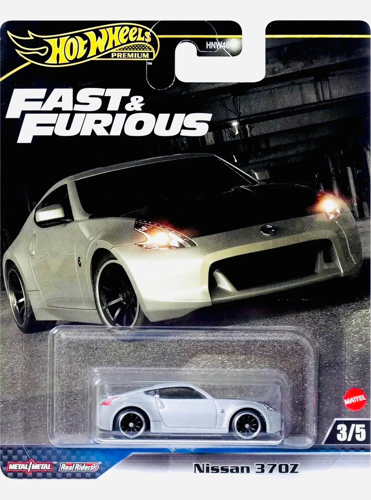 2025 Fast & Furious Case J Nissan 370Z - Damaged Card