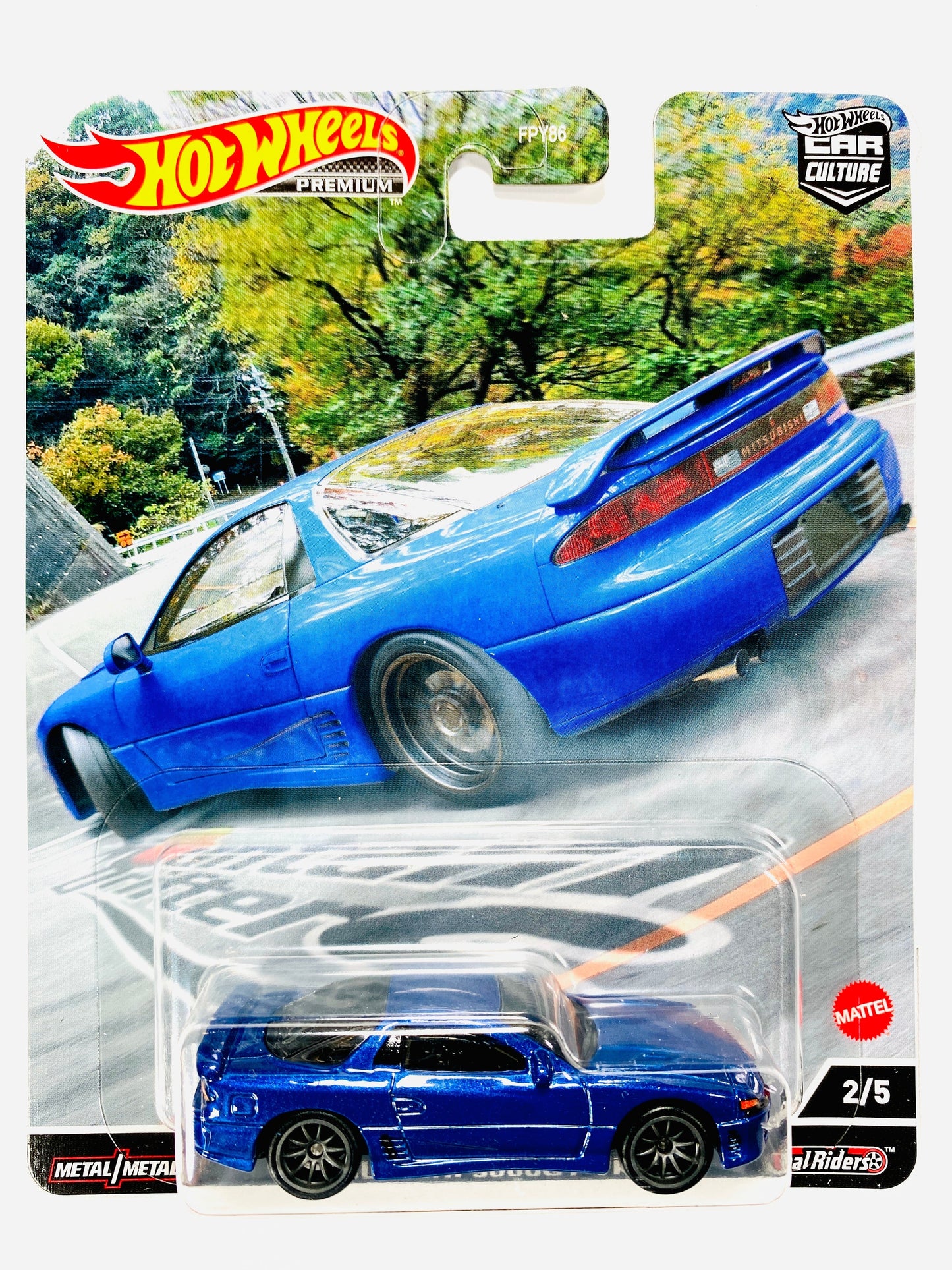 22 Car Culture Mountain Drifters Mitsubishi 3000GT VR-4 - Damaged Card/Blister