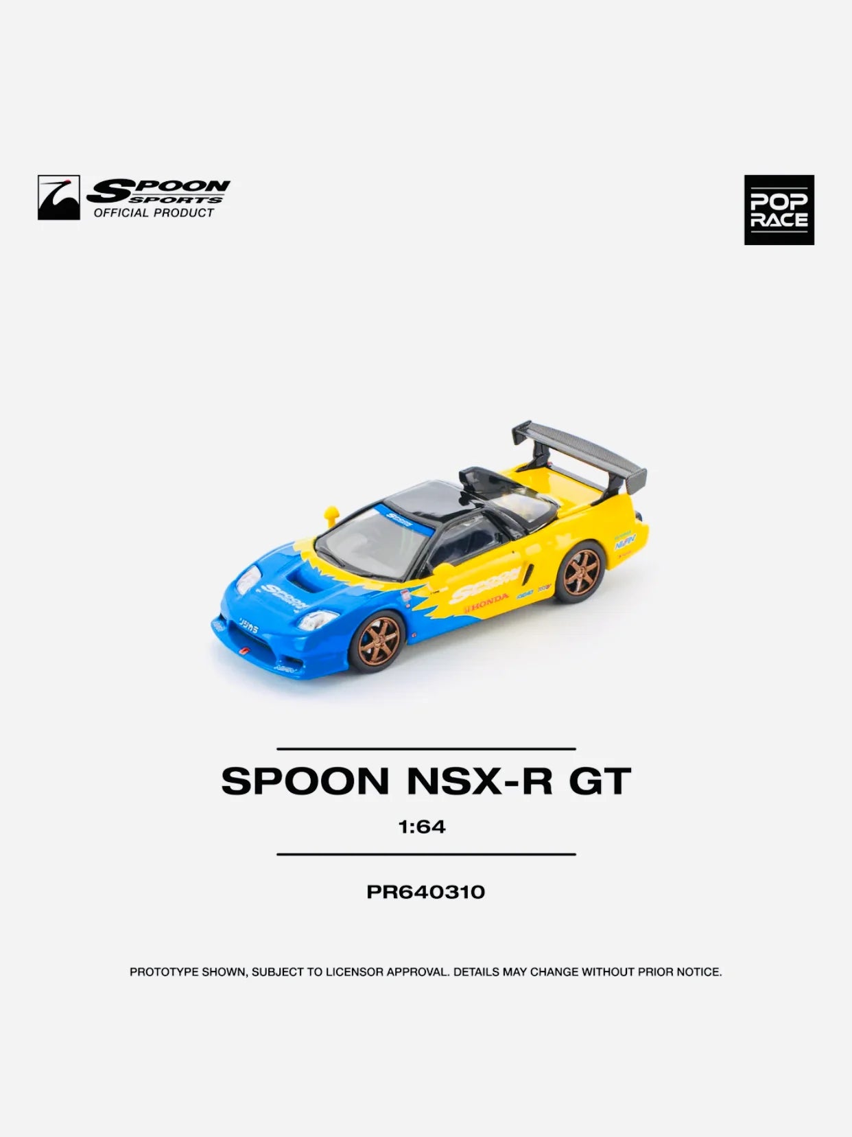 Factory Sealed Honda SPOON NSX-R GT #310