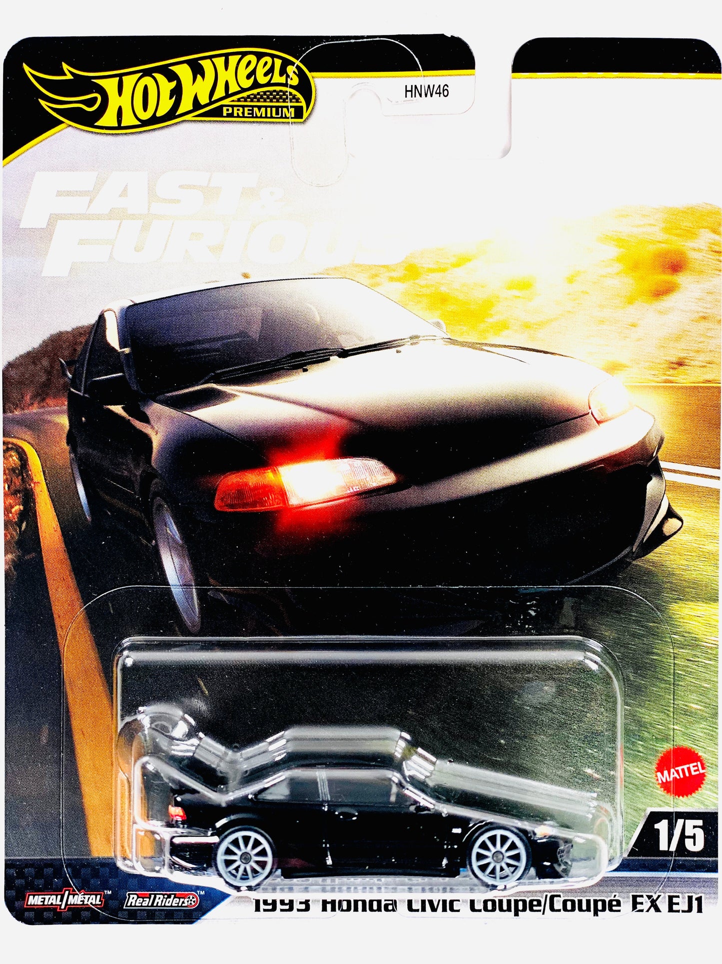 2025 Fast & Furious Case M ’93 Honda Civic Coupe EX EJ1