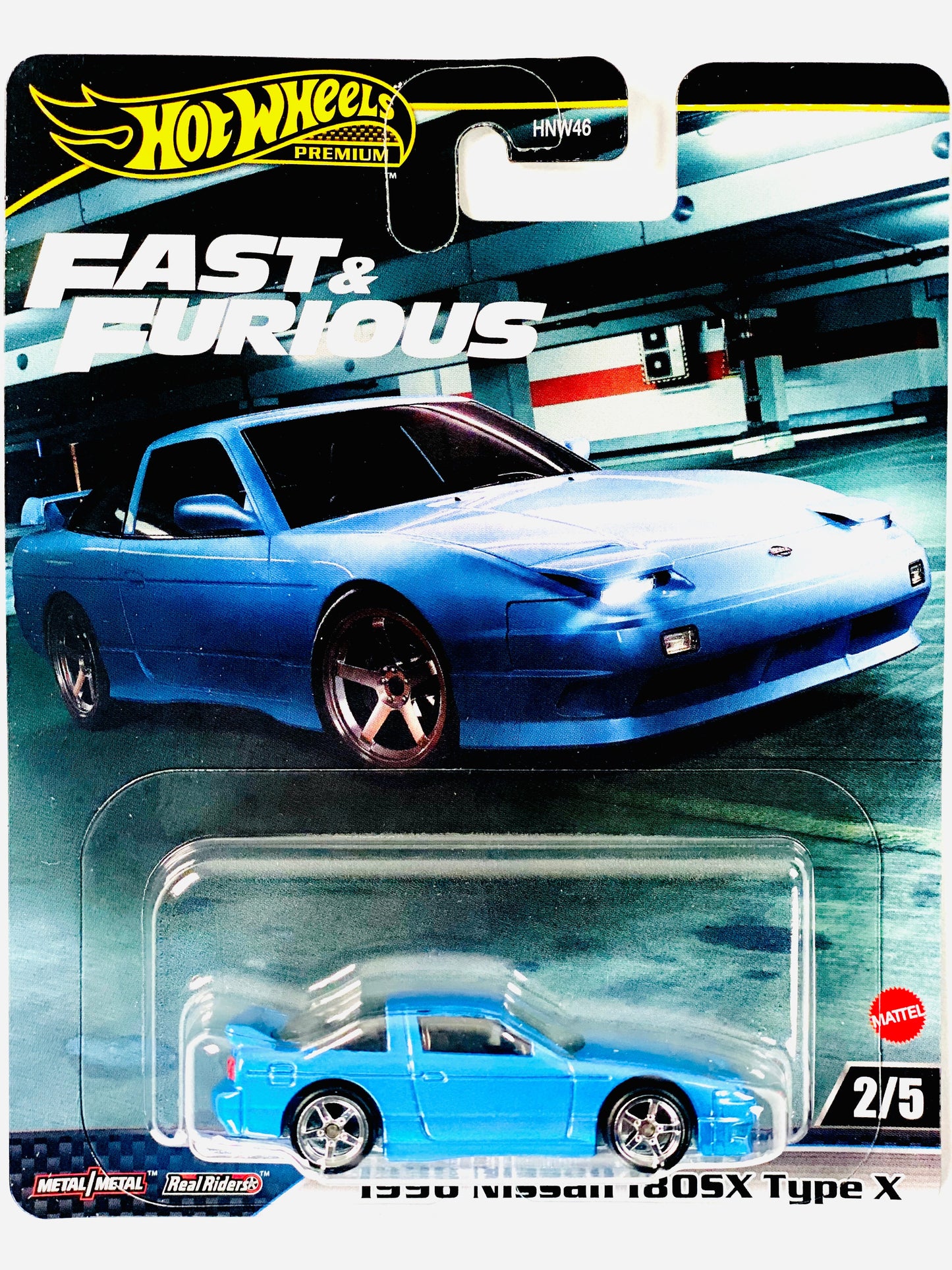 2024 Fast & Furious Case H 1996 Nissan 180SX Type X