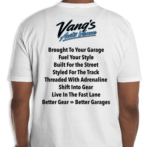 Vang's Auto Venue T-Shirt Merch (3)