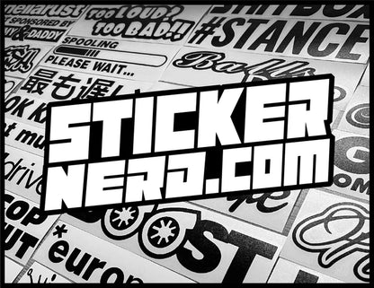 Made You Look Sticker