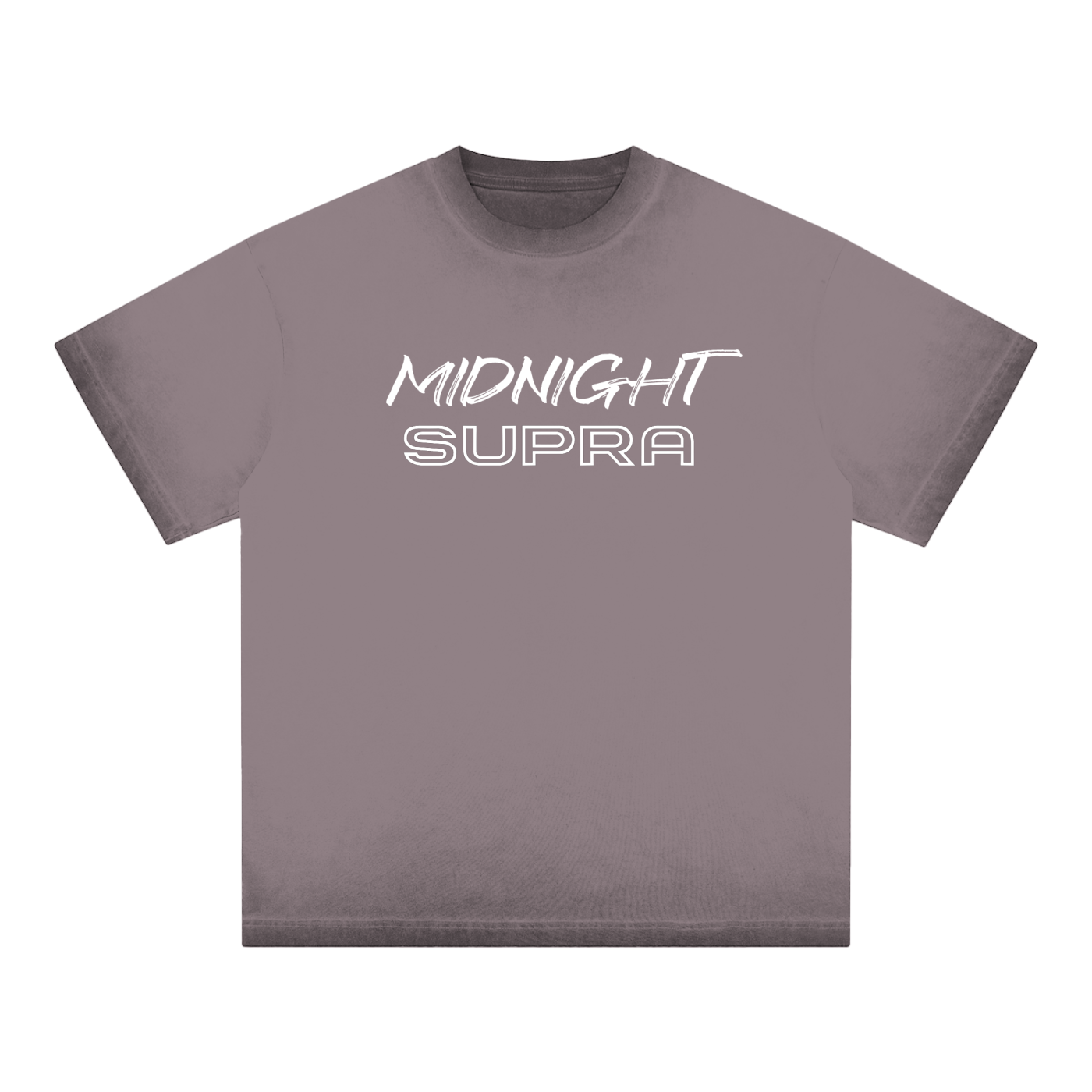 MIDNIGHT Supra Reverse Dyed Loose Cotton T-Shirt