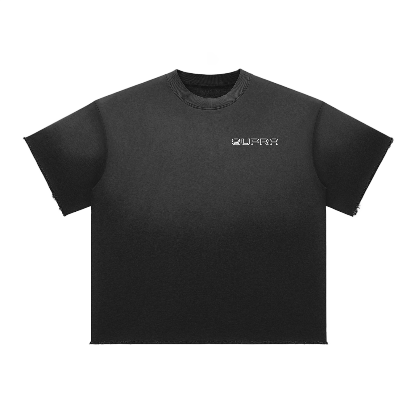 Supra Sun Fade Raw Edge T-Shirt