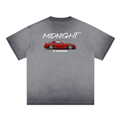 Lesemann's MIDNIGHT Reverse Dyed Loose Cotton T-Shirt