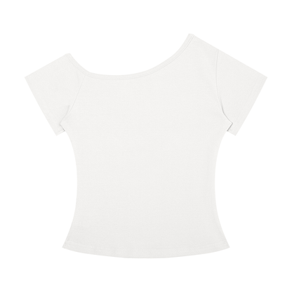 MIDNIGHT Women’s Off-the-Shoulder T-Shirt
