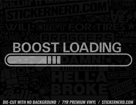 Boost Loading Sticker
