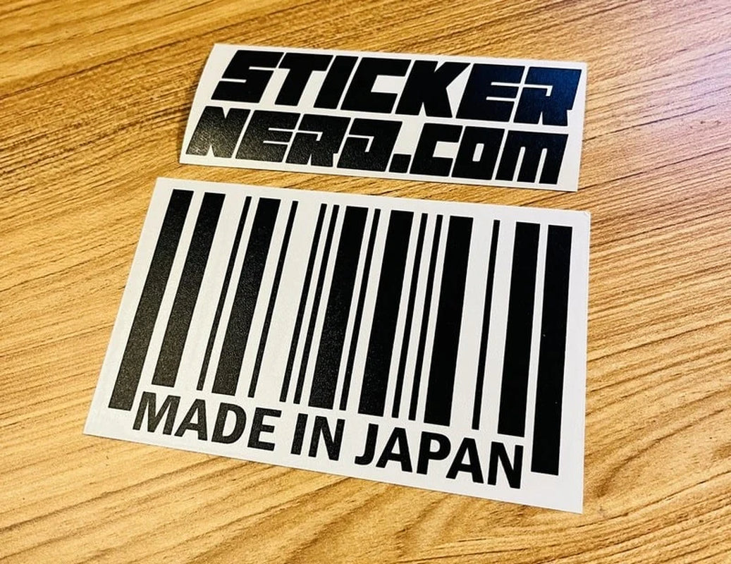 Made in Japan Bar Code Sticker