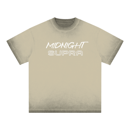 MIDNIGHT Supra Reverse Dyed Loose Cotton T-Shirt