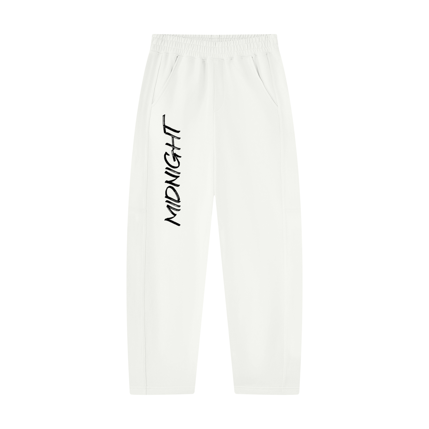 MIDNIGHT Unisex Tapered Straight Hem Sweatpants