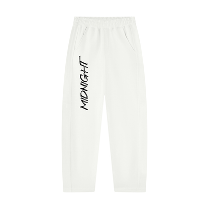 MIDNIGHT Unisex Tapered Straight Hem Sweatpants
