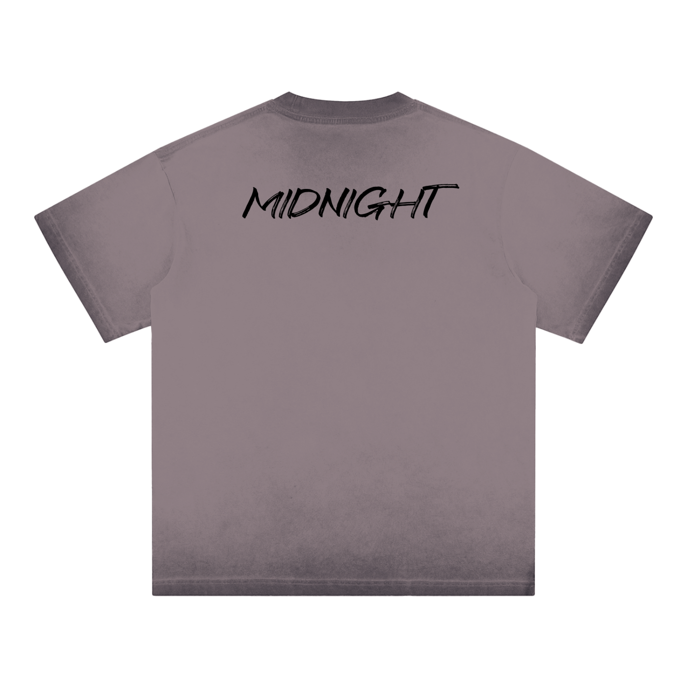 MIDNIGHT Reverse Dyed Loose Cotton T-Shirt