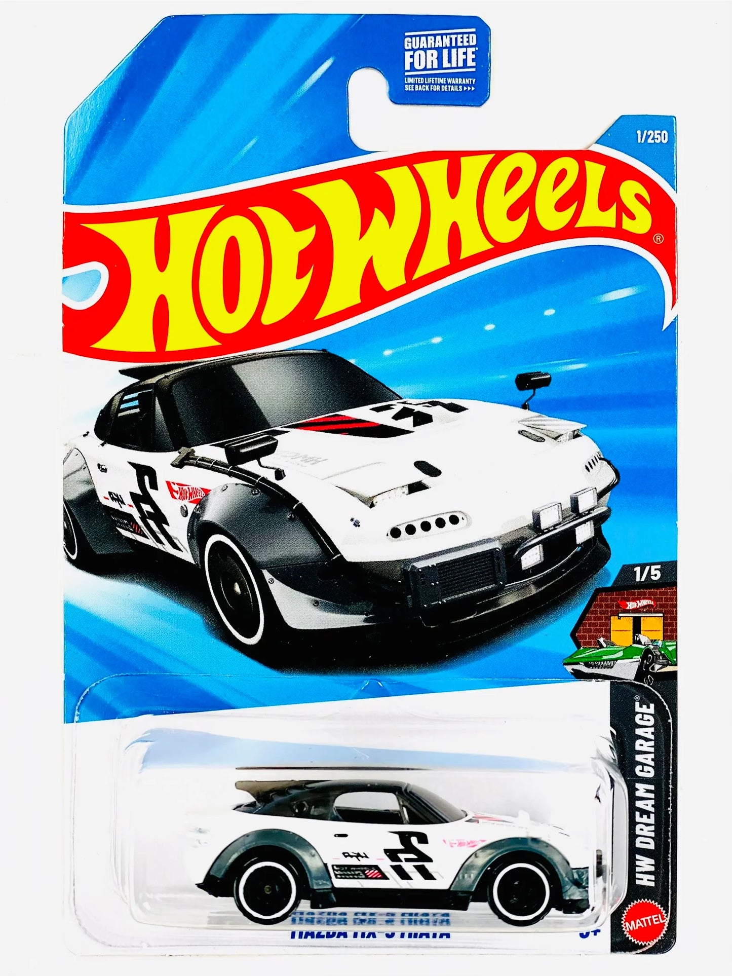 HW Dream Garage Mazda MX-5 Miata - Damaged Card/Blister