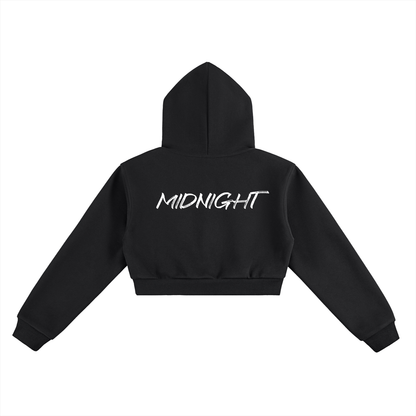 MIDNIGHT Cropped Hoodie