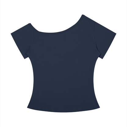MIDNIGHT Women’s Off-the-Shoulder T-Shirt
