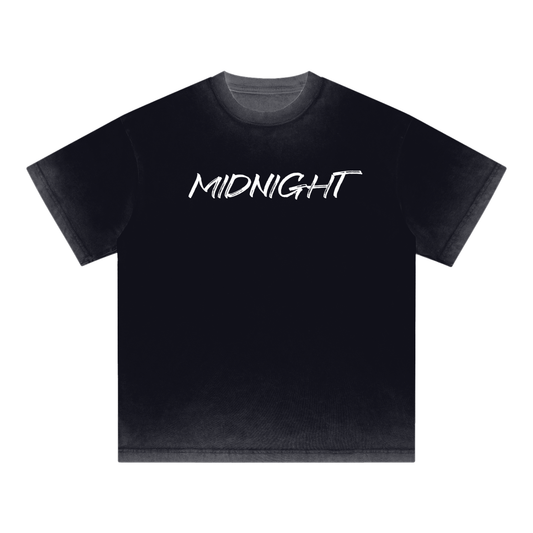 Lesemann's MIDNIGHT Reverse Dyed Loose Cotton T-Shirt