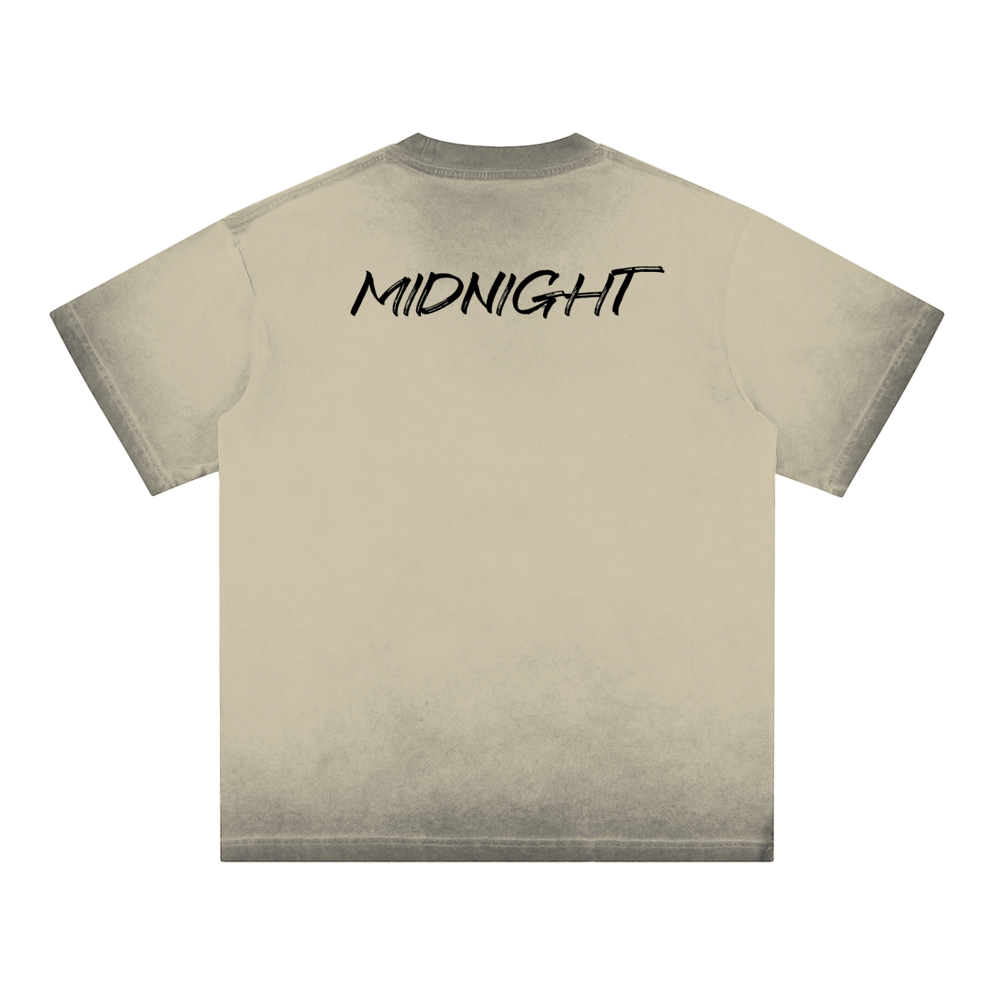 MIDNIGHT Reverse Dyed Loose Cotton T-Shirt