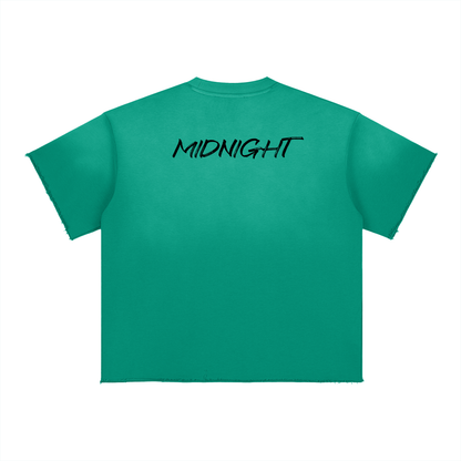 MIDNIGHT Sun Fade Raw Edge T-Shirt