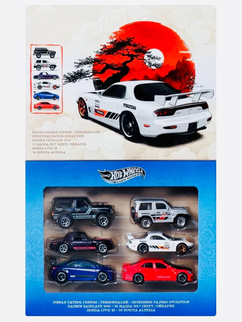 2026 Japanese Import Themed JDM Multipack 6 Cars