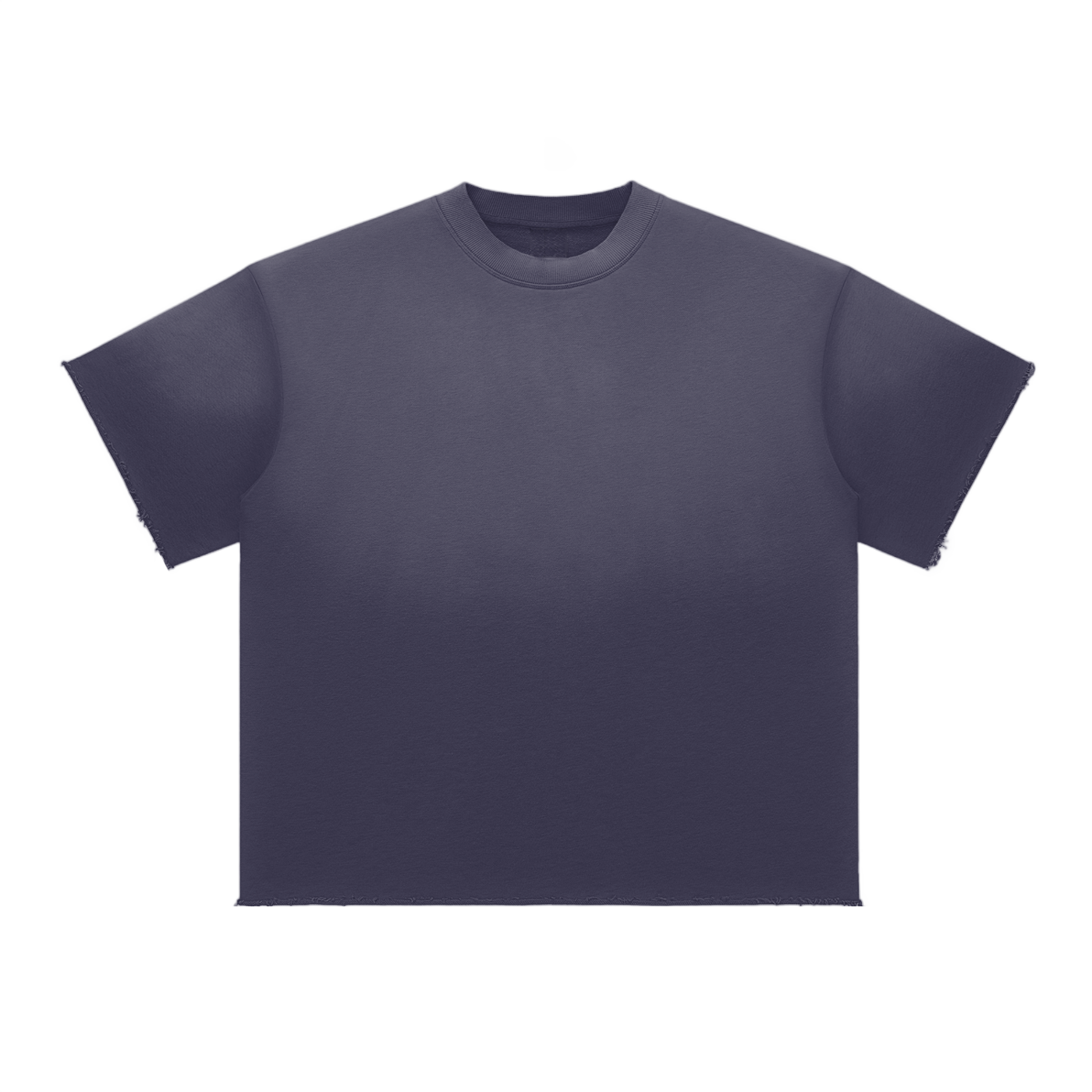 MIDNIGHT Sun Fade Raw Edge T-Shirt
