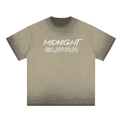 MIDNIGHT Supra Reverse Dyed Loose Cotton T-Shirt