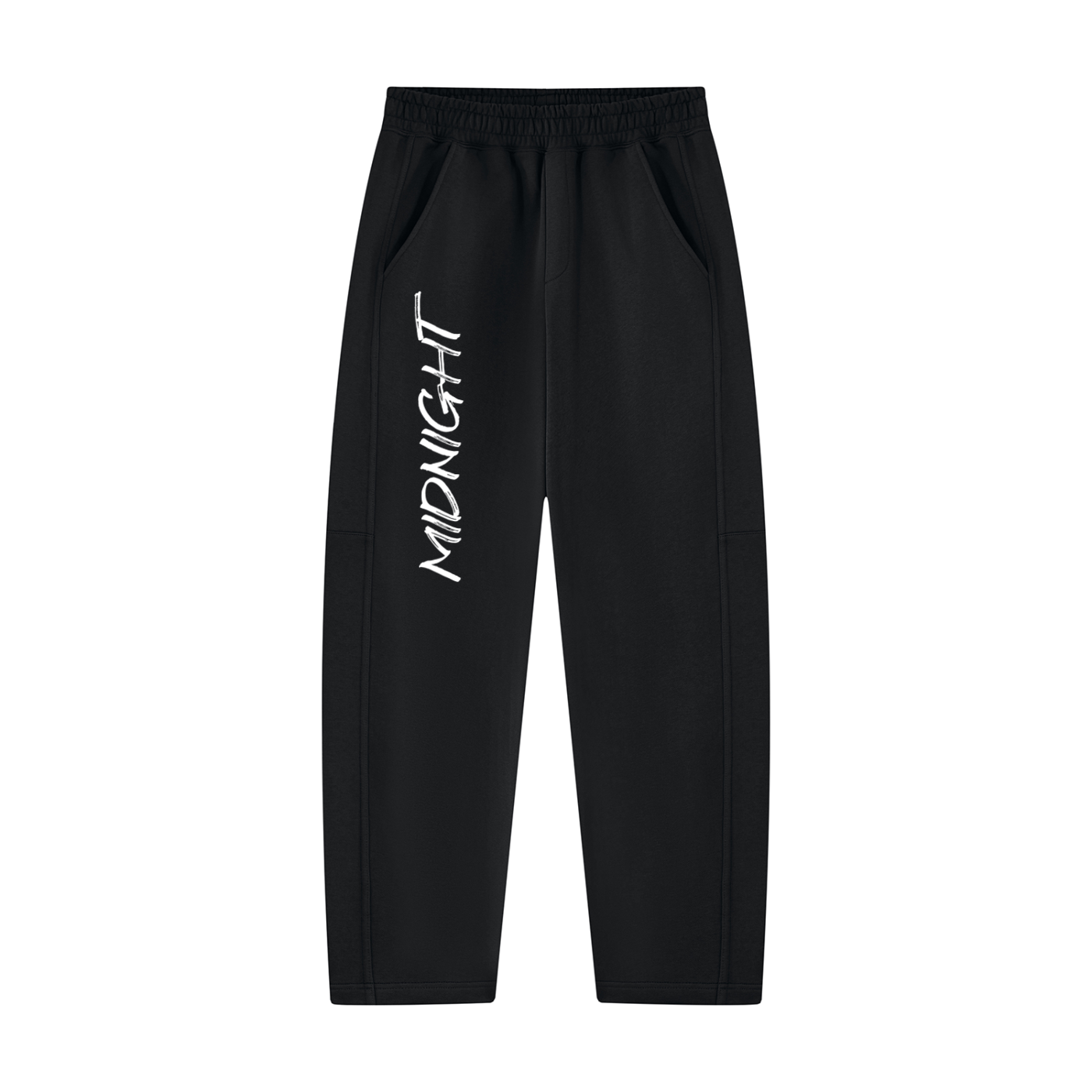 MIDNIGHT Unisex Tapered Straight Hem Sweatpants