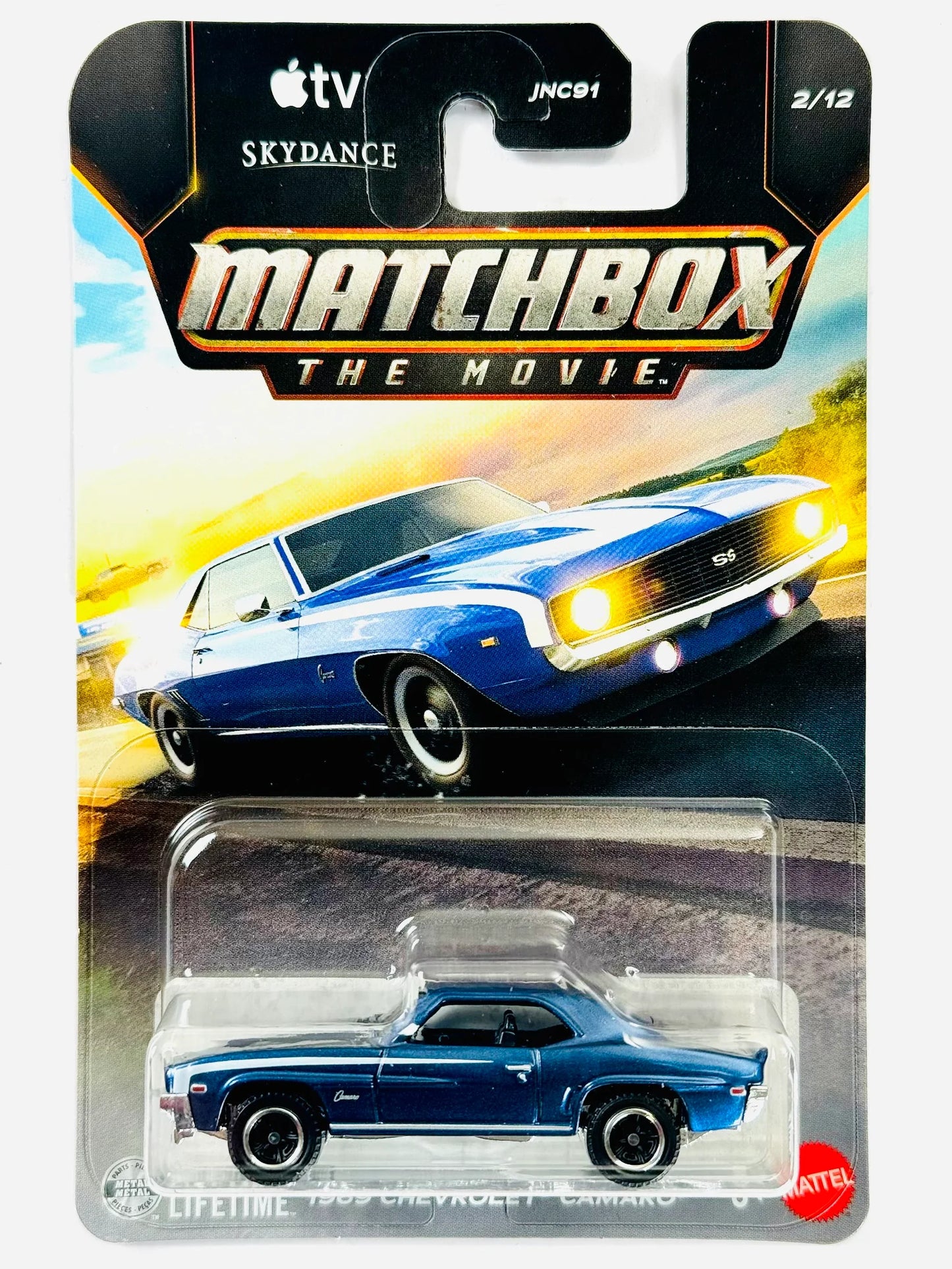 2026 the Movie Basic Case a 1969 Chevrolet Camaro Long Card