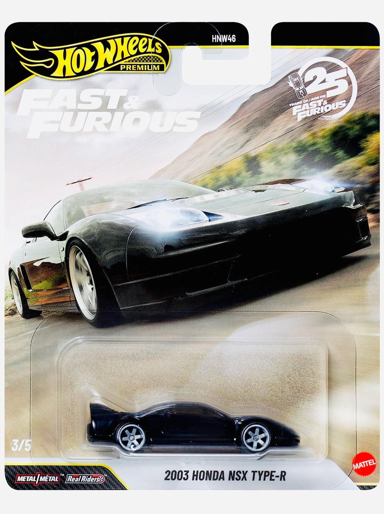 2026 Fast & Furious 25Th Anniversary Case Q ’03 Honda NSX Type-R