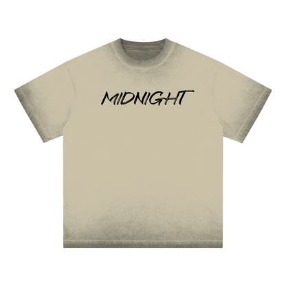 MIDNIGHT Reverse Dyed Loose Cotton T-Shirt