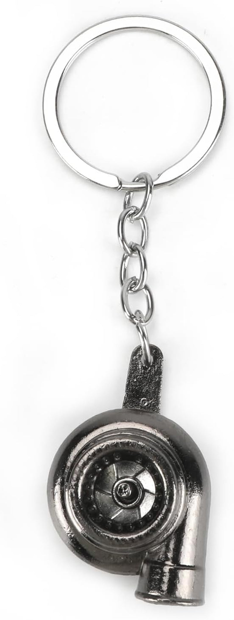 Turbo Keychain,Mini Turbo Keychain for Car Enthusiasts, Durable Metal Turbo Key Chain,Car Enthusiast Gifts for Men