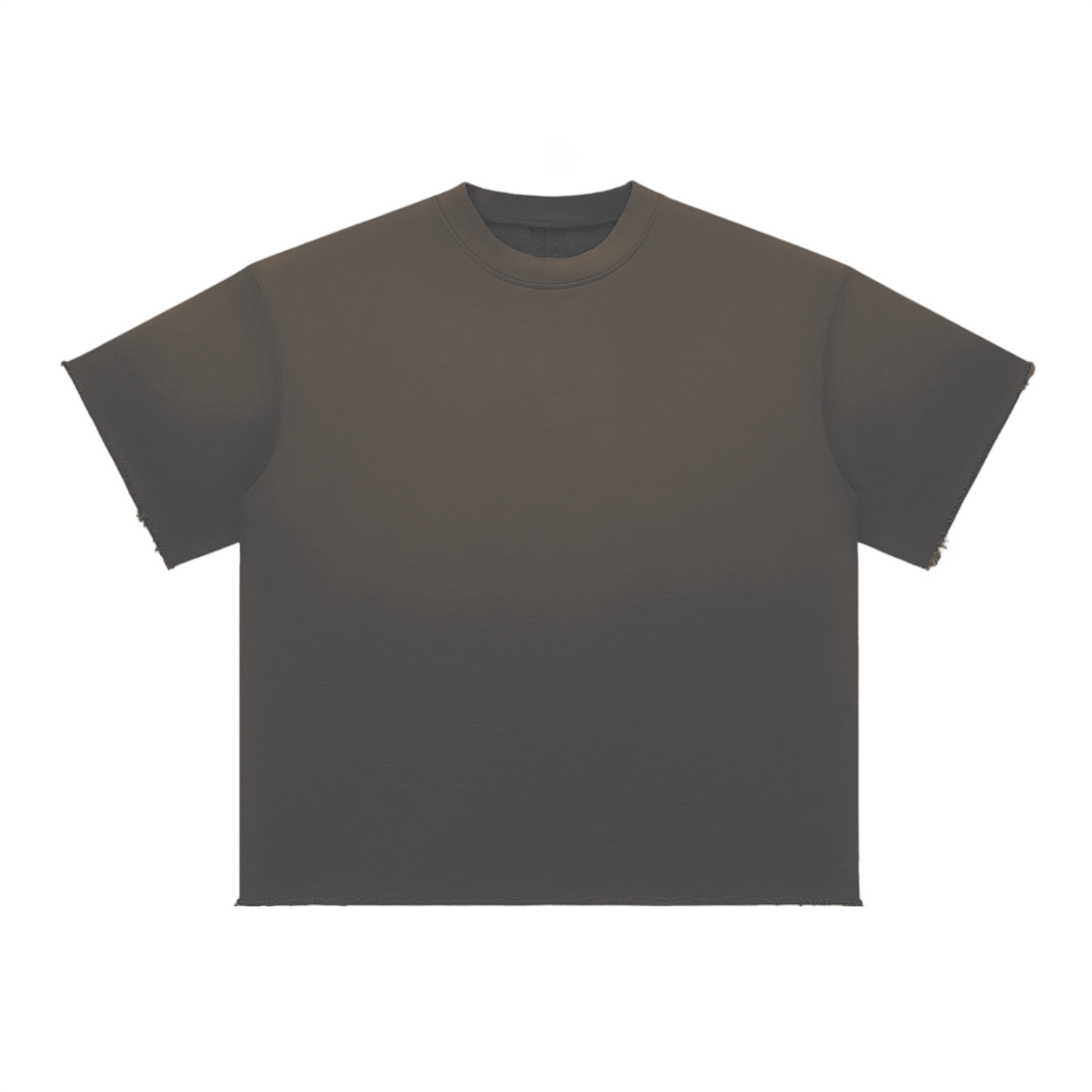 MIDNIGHT Sun Fade Raw Edge T-Shirt