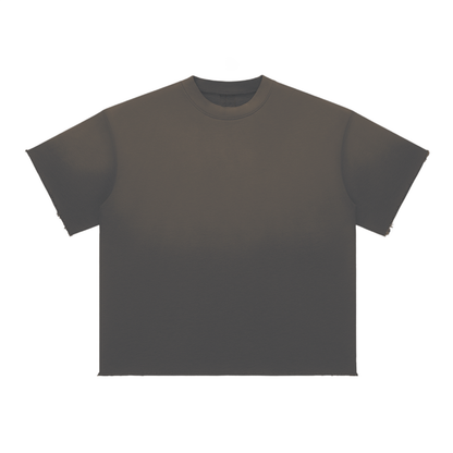 MIDNIGHT Sun Fade Raw Edge T-Shirt