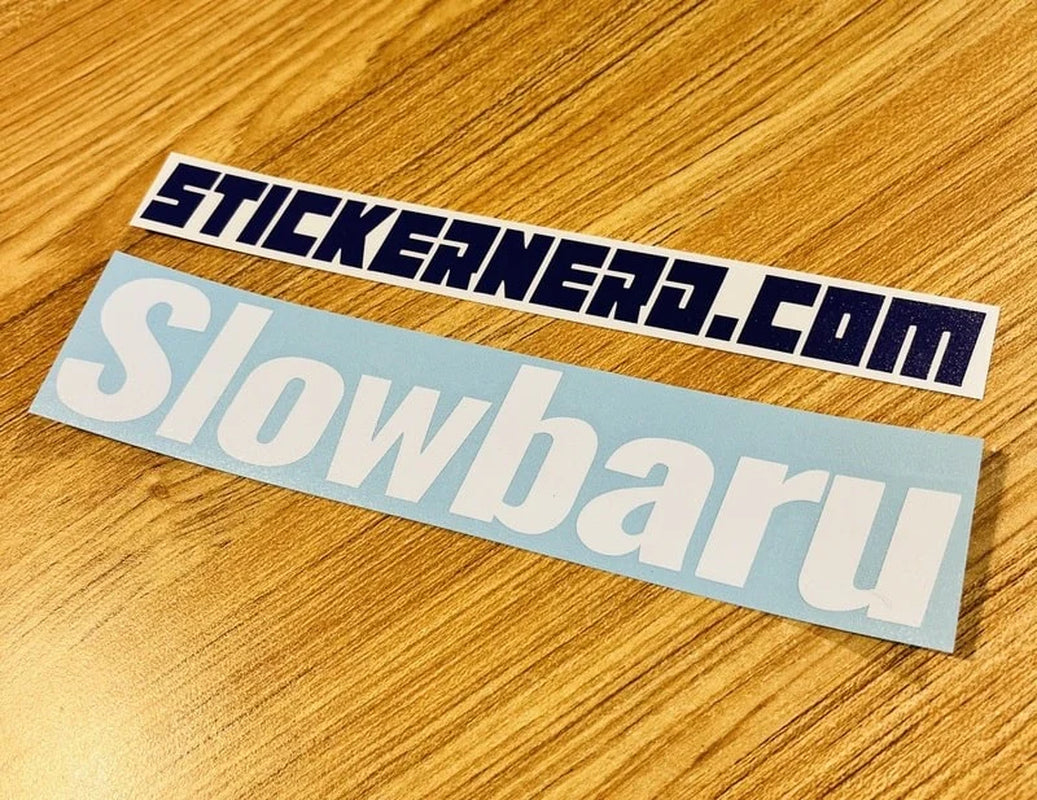 Slowbaru Sticker