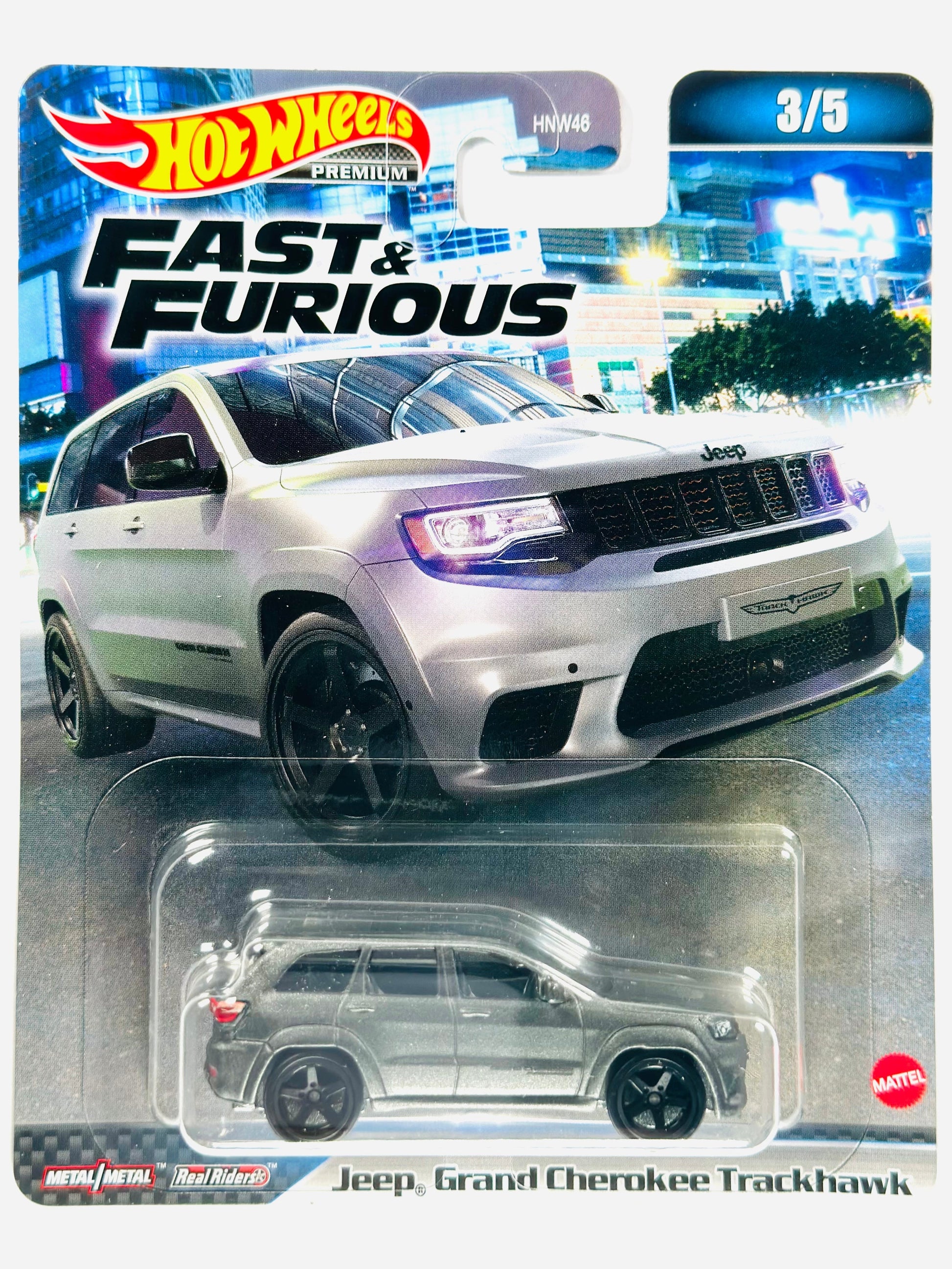 2023 Fast & Furious Case a Jeep Grand Cherokee Trackhawk - Damaged Card