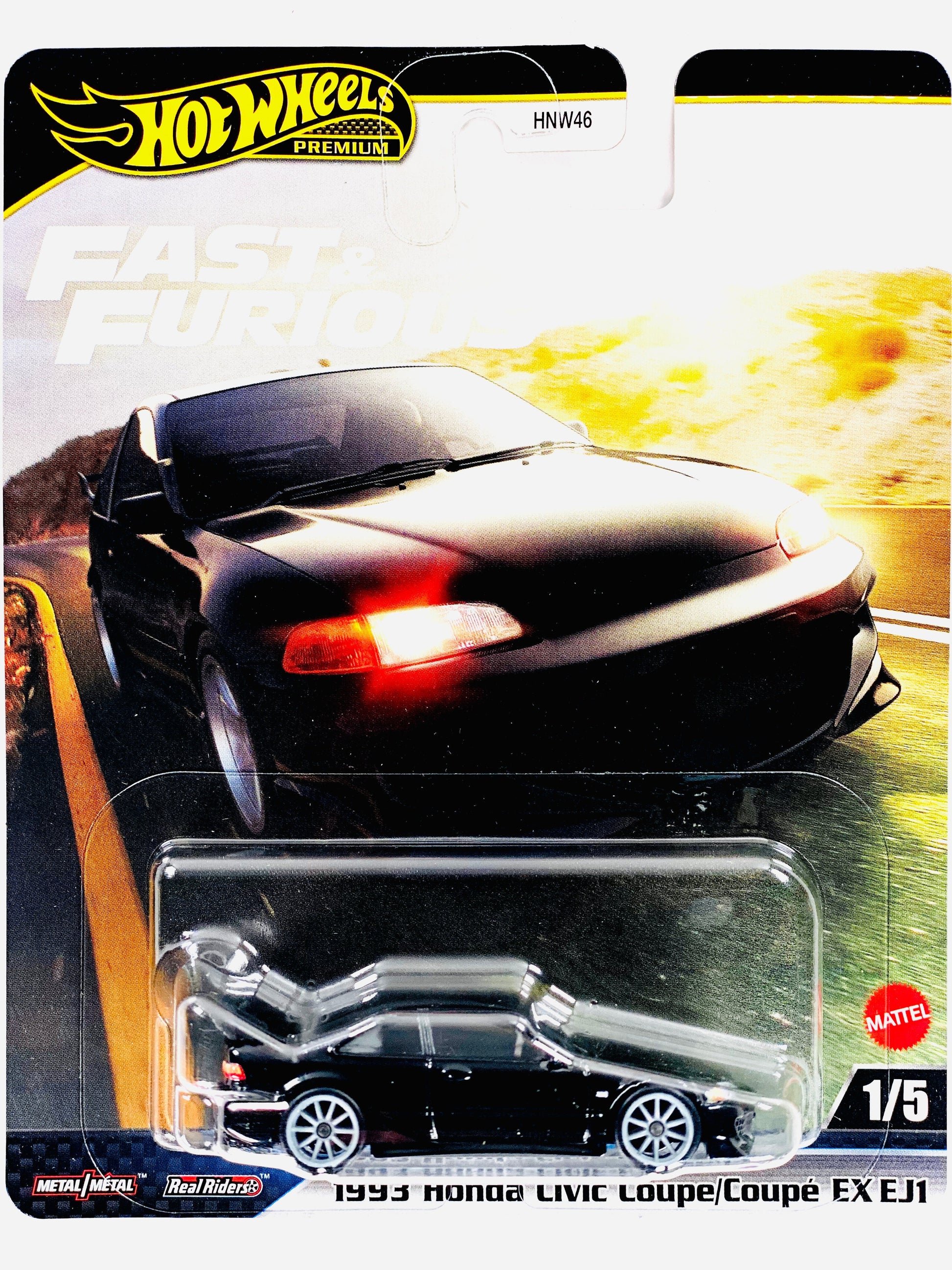 2025 Fast & Furious Case M ’93 Honda Civic Coupe EX EJ1