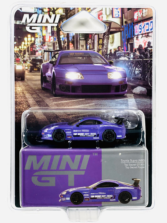 Mijo Exclusive Toyota Supra (A80) Top Secret GT-300 Top Secret Purple #1067