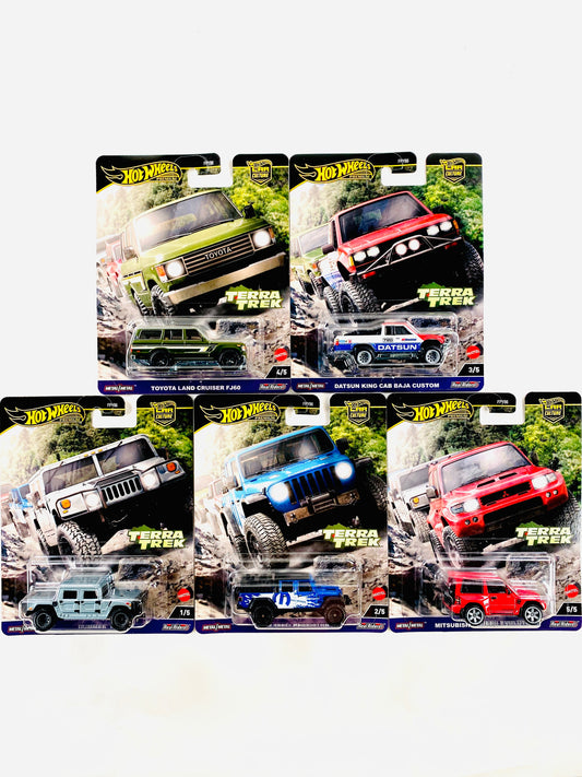 2024 Car Culture Terra Trek Case C (Set of 5 Cars)