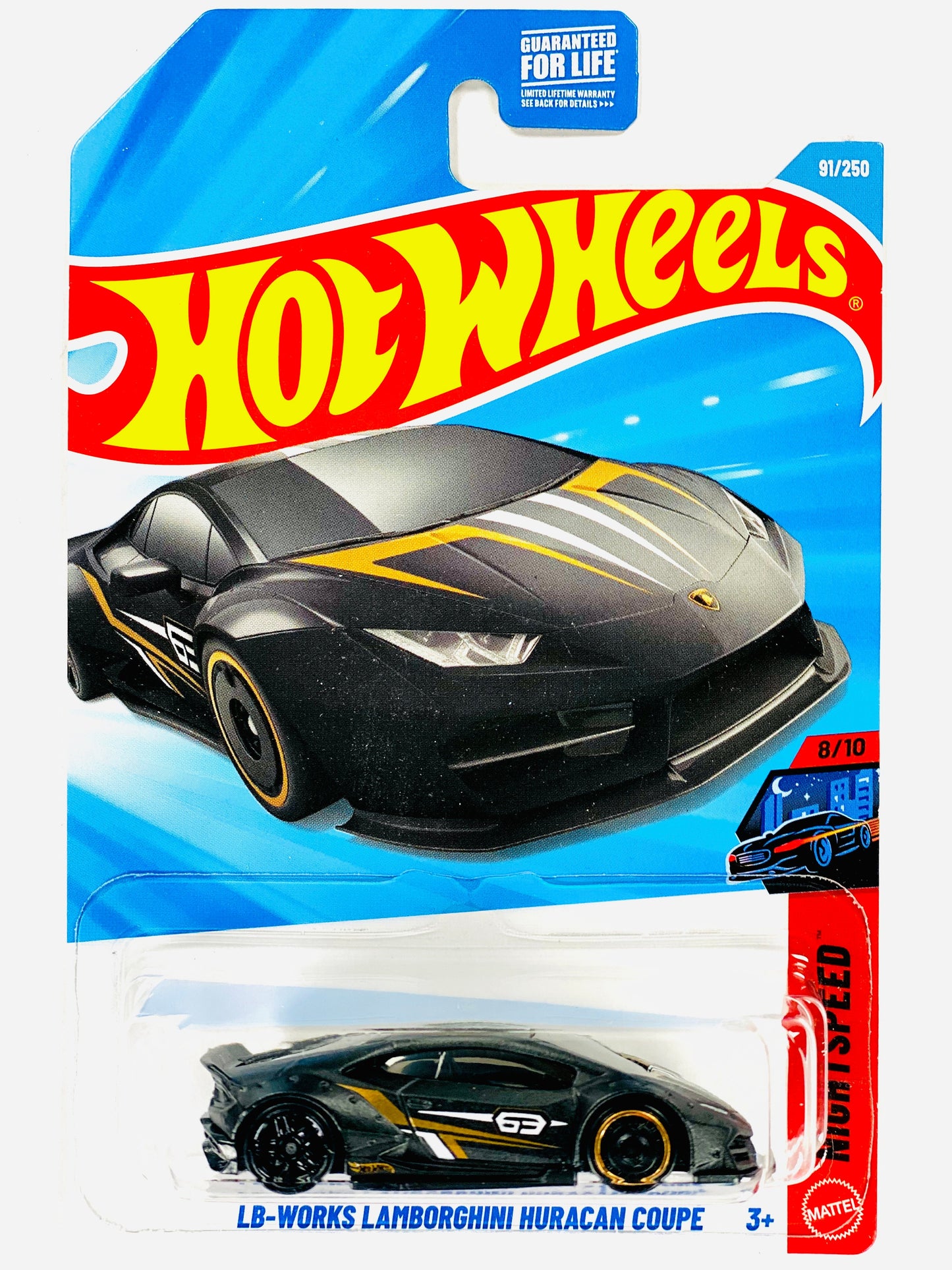 Nightspeed LB WORKS Lamborghini Huracan Coupe Black (91/250) - Damaged Card