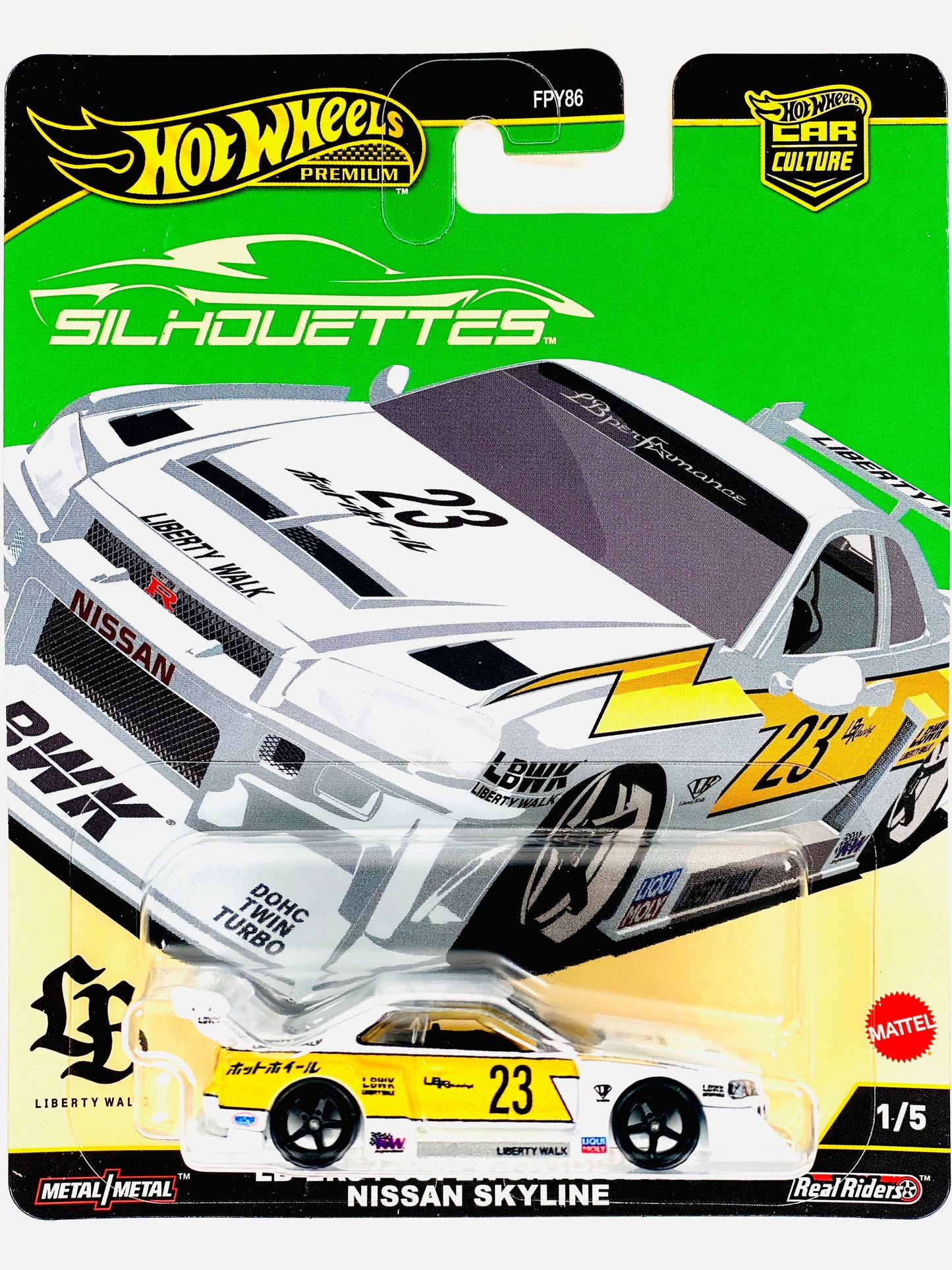 2025 Car Culture Silhouettes LB-ER34 Super Silhouette Nissan Skyline