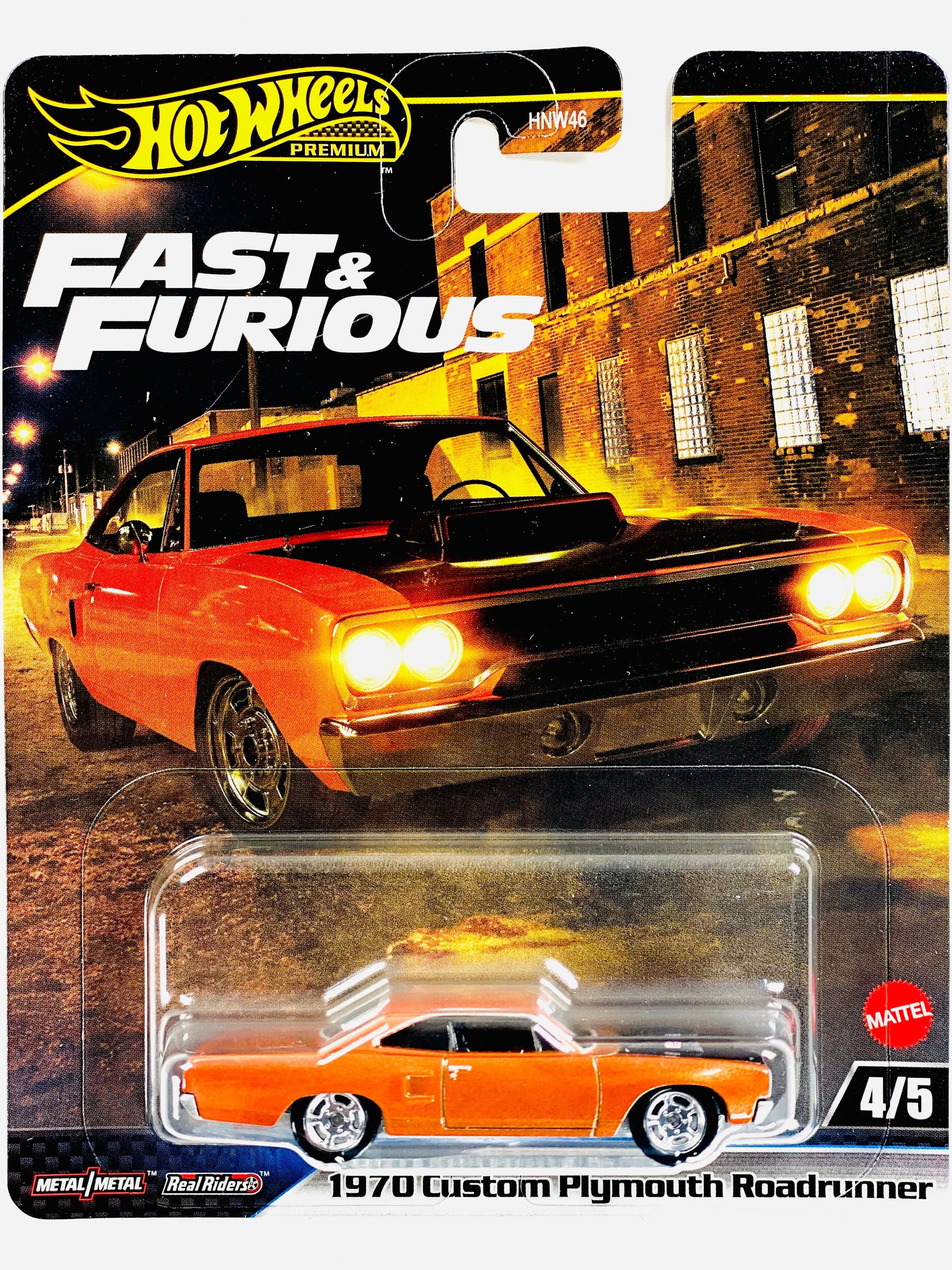 2025 Fast & Furious Case L 1970 Custom Plymouth Roadrunner