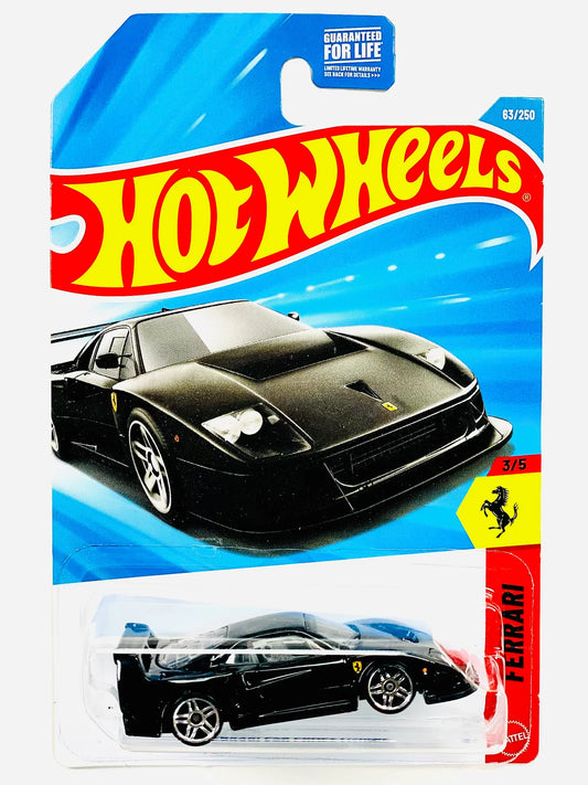 2025 Exotics Ferrari F40 Competizione Black - Damaged Card