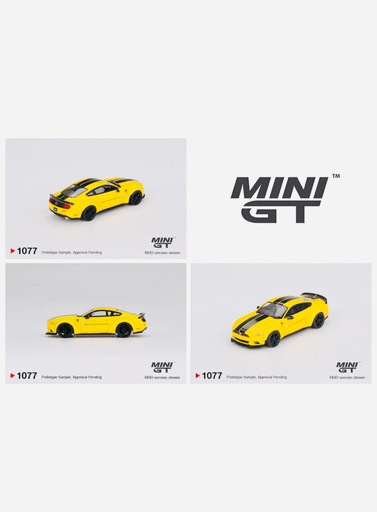 Mijo Exclusive LB-WORKS Ford Mustang Triple Yellow #1077