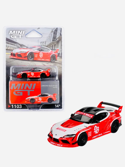 Mijo Exclusive LB WORKS Toyota GR Supra Red/White #1103