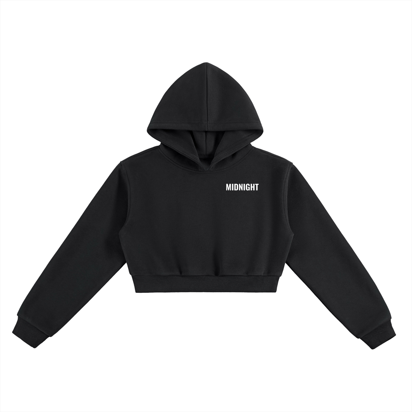 MIDNIGHT Cropped Hoodie