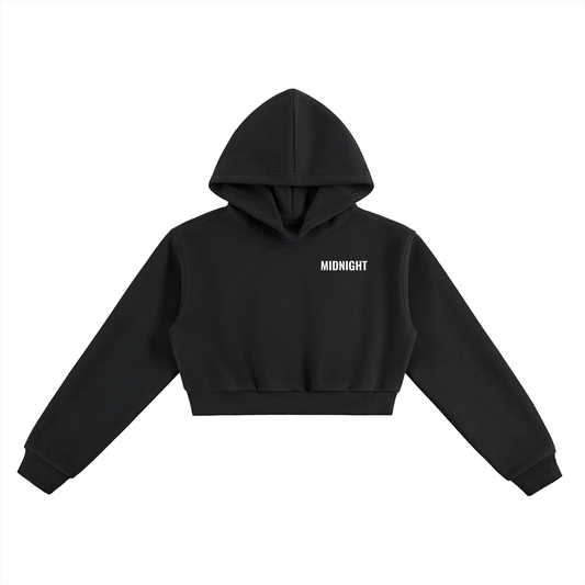 MIDNIGHT Cropped Hoodie
