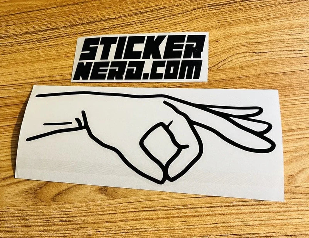 Made You Look Sticker