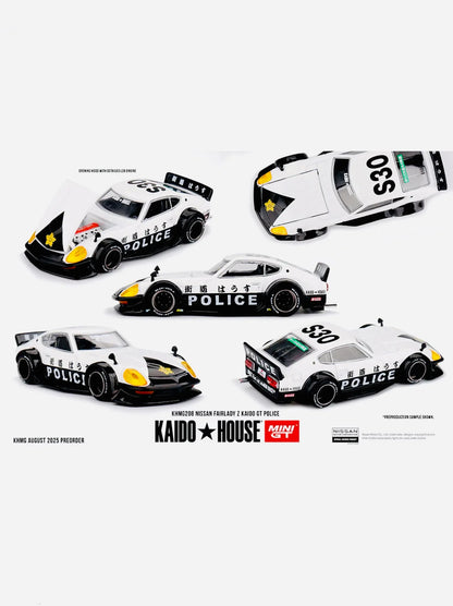 X Kaido House Collab Factory Sealed Nissan Fairlady Z Kaido GT Police #208