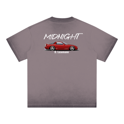Lesemann's MIDNIGHT Reverse Dyed Loose Cotton T-Shirt