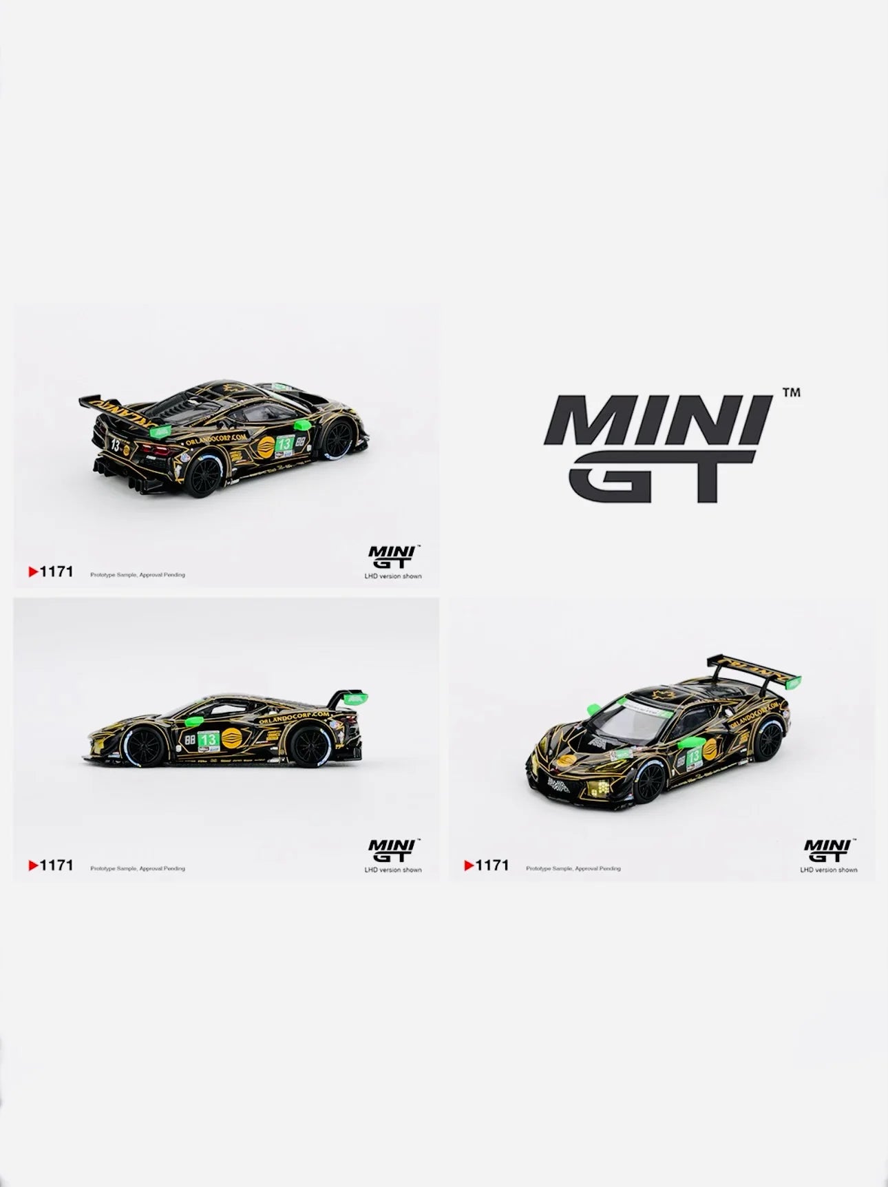 Mijo Exclusive Chevrolet Corvette Z06 GT3.R #13 AWA 2025 IMSA Daytona 24 Hrs #1171